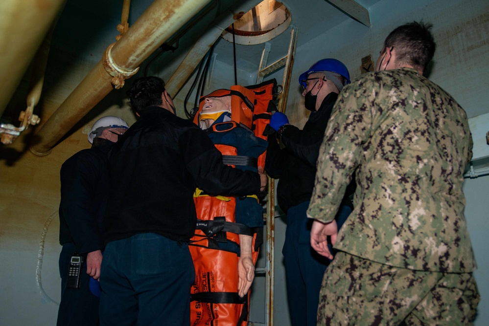 USS Ronald Reagan (CVN 76) Deep Extraction Drill