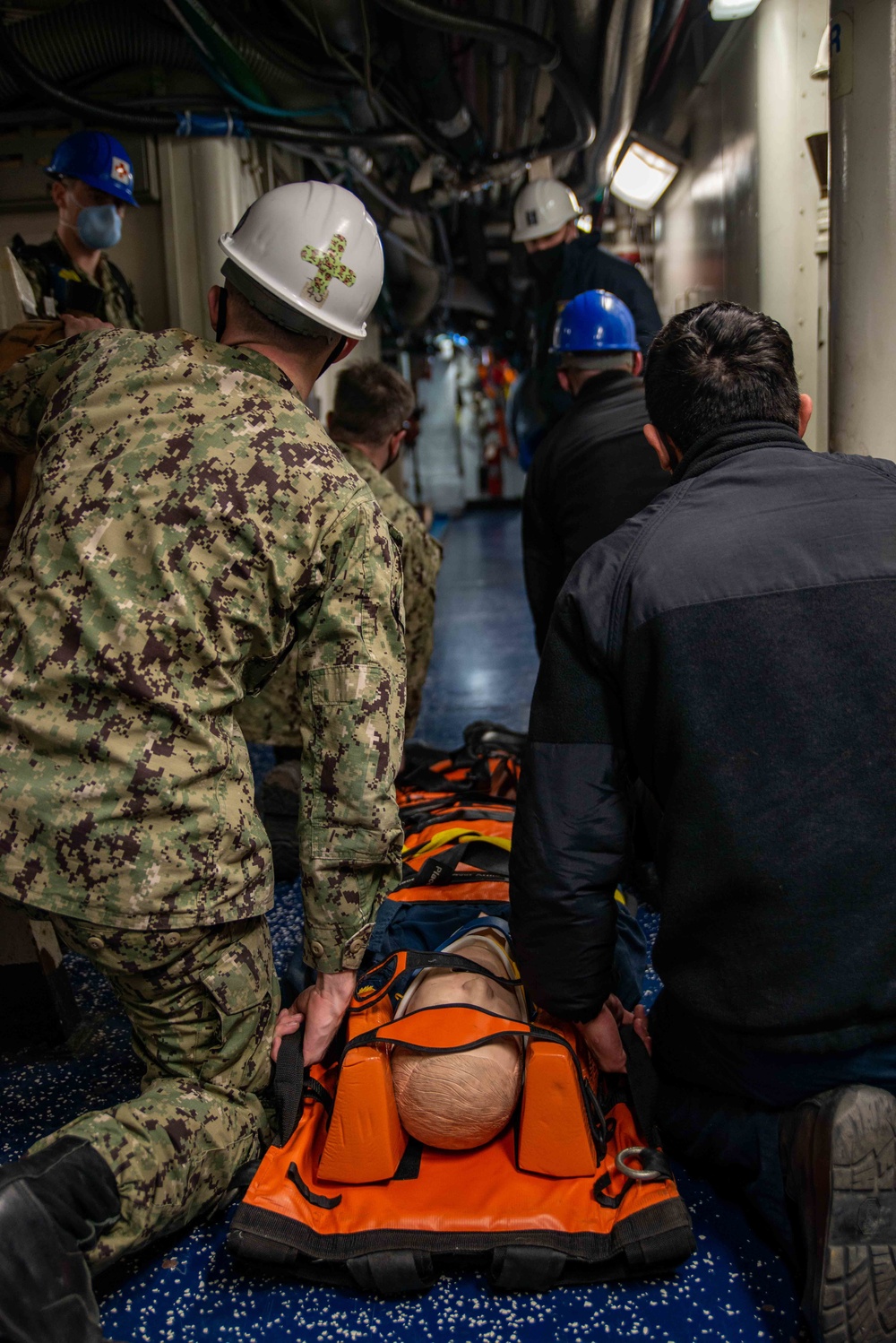 USS Ronald Reagan (CVN 76) Deep Extraction Drill
