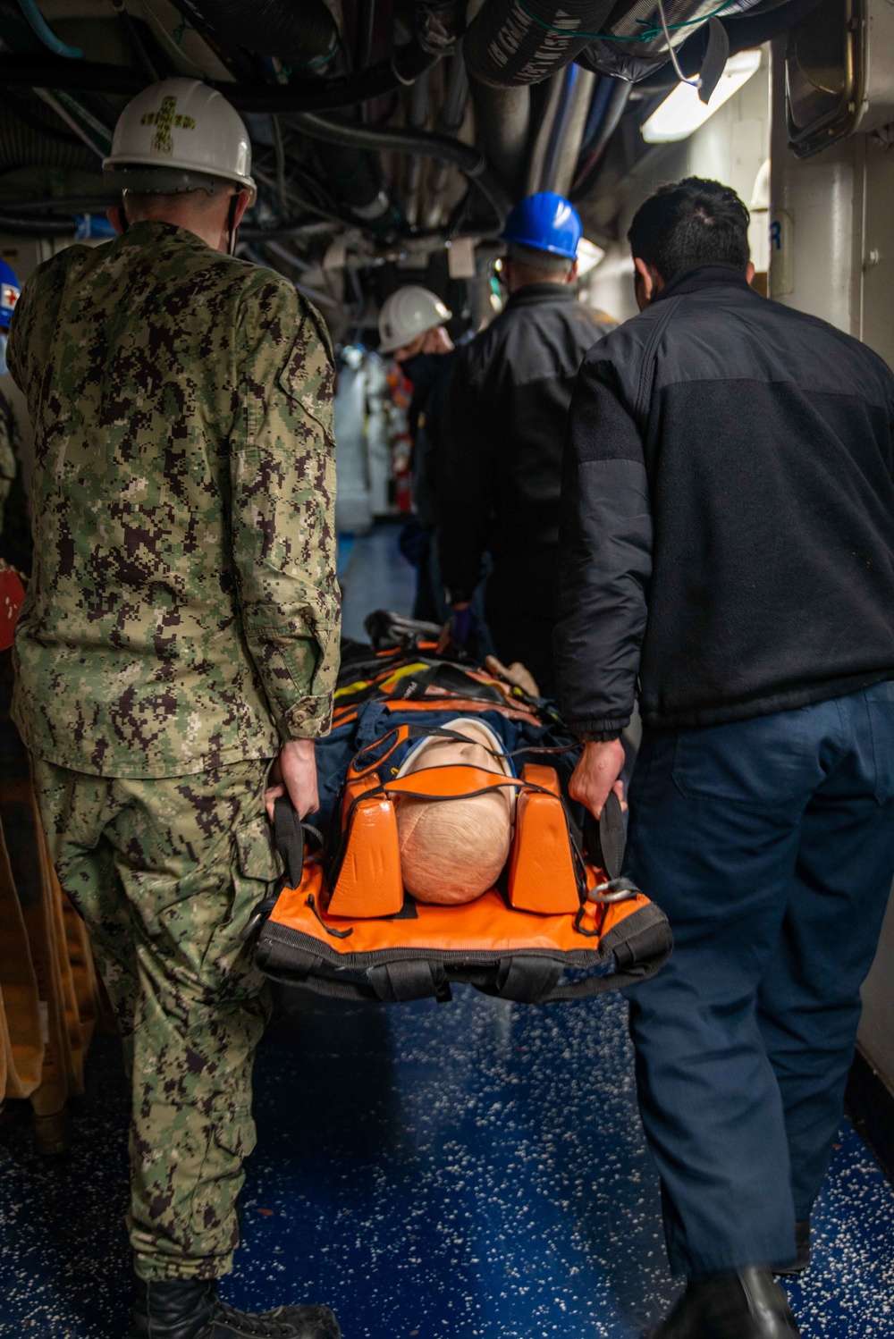 USS Ronald Reagan (CVN 76) Deep Extraction Drill