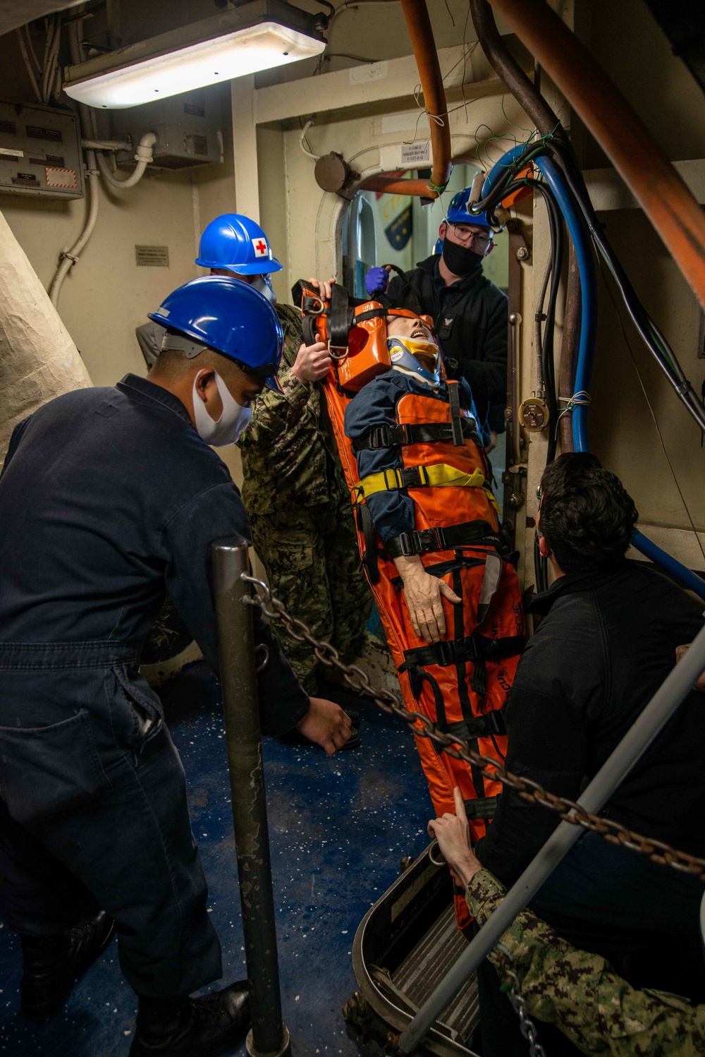 USS Ronald Reagan (CVN 76) Deep Extraction Drill