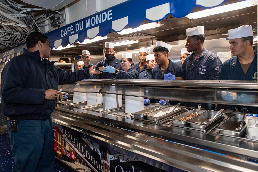 JEA's Ice Cream Social on USS New Orleans