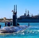 USS Asheville (SSN 758) prepares to depart Guam for routine deployment