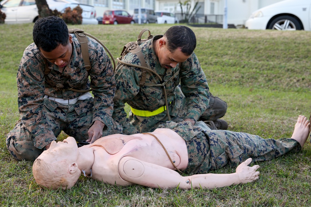 3rd Marine Logistics Group conducts annual Corpsman Cup Challenge.