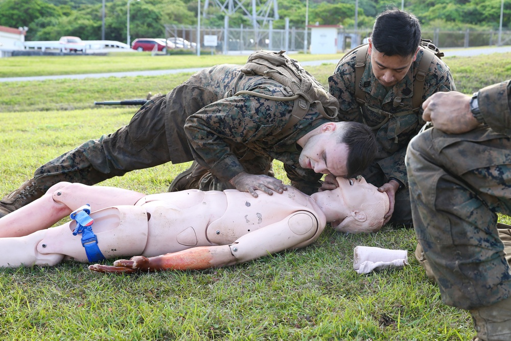 3rd Marine Logistics Group conducts annual Corpsman Cup Challenge.