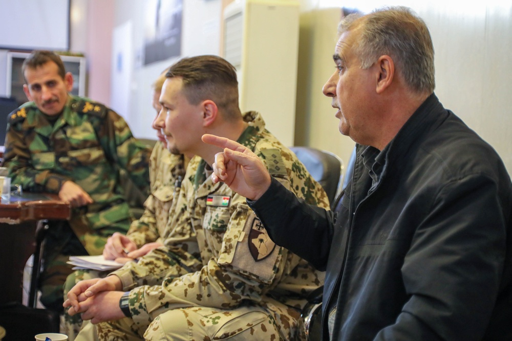 Inherent Resolve military advisory group meet with Peshmerga forces [5 of 5]
