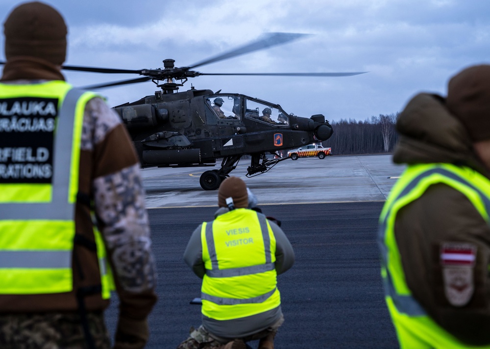 Arrival of the Apaches
