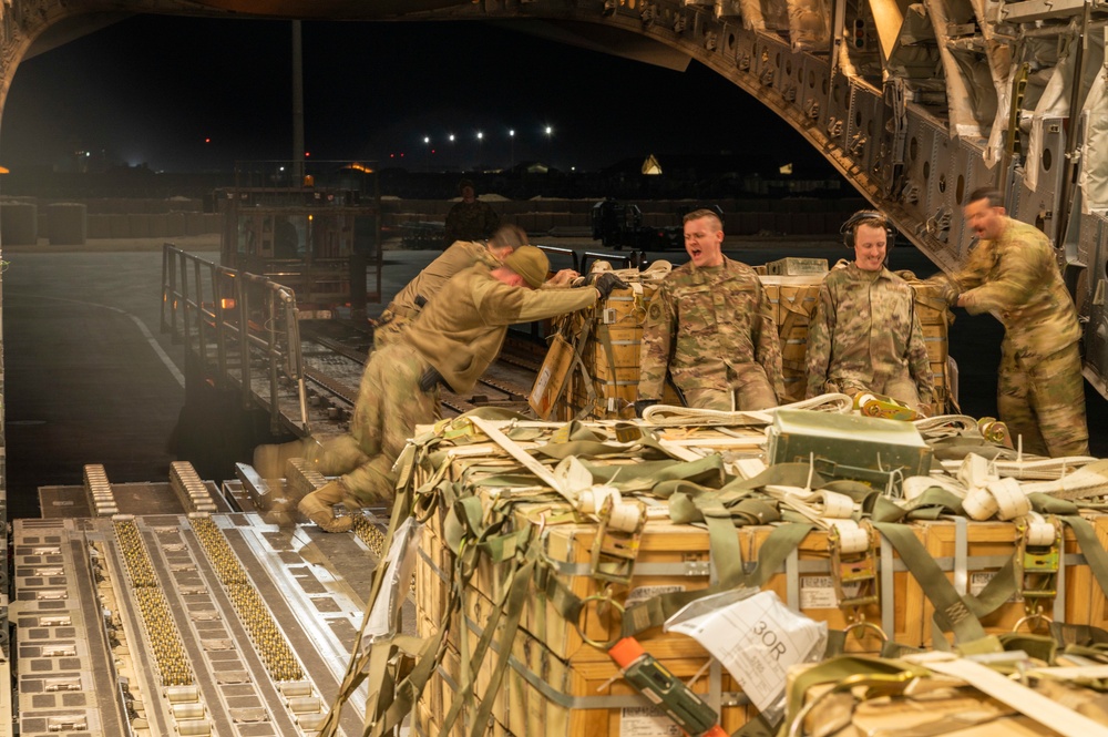 When you need cargo, 816th EAS answers the call