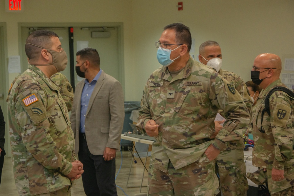 Maj. Gen. John C. Andonie visits JTF-PR operations