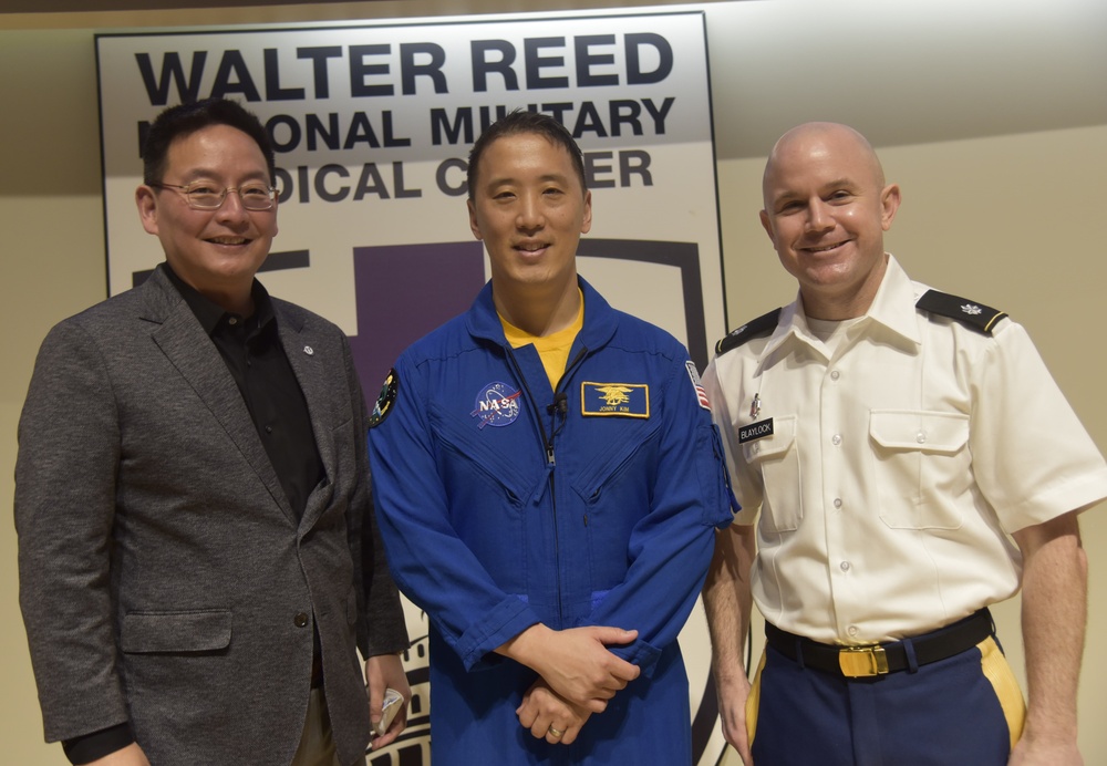 NASA Astronaut Shares His Inspirational Story With USU Students, WRNMMC Staff