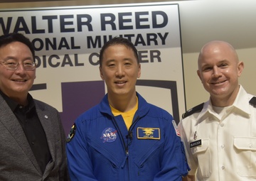 NASA Astronaut Shares His Inspirational Story With USU Students, WRNMMC Staff