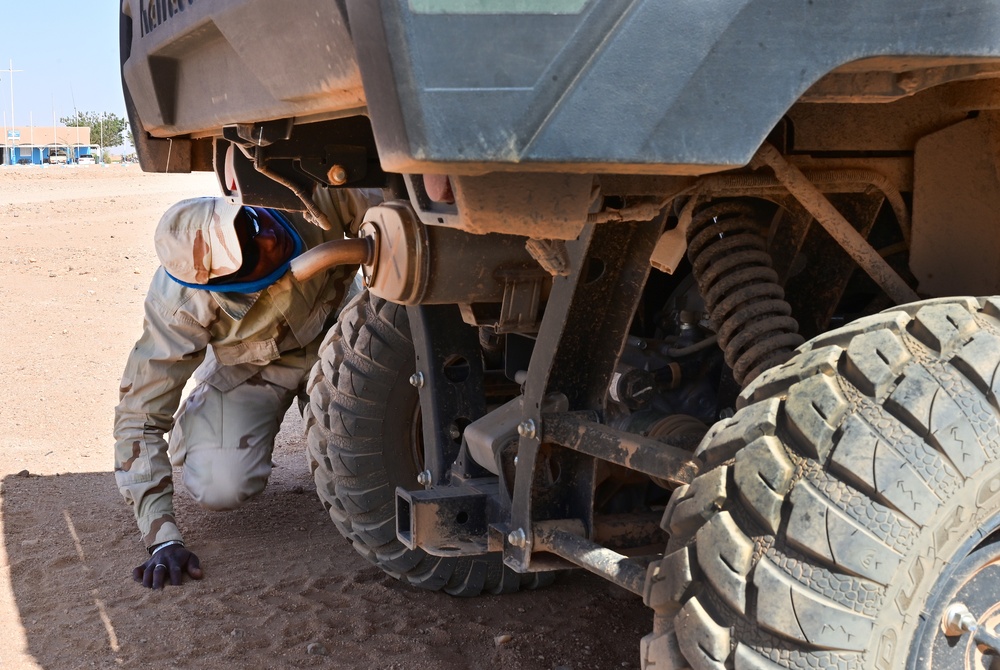 409 AEG Airmen train Nigerien Armed Forces