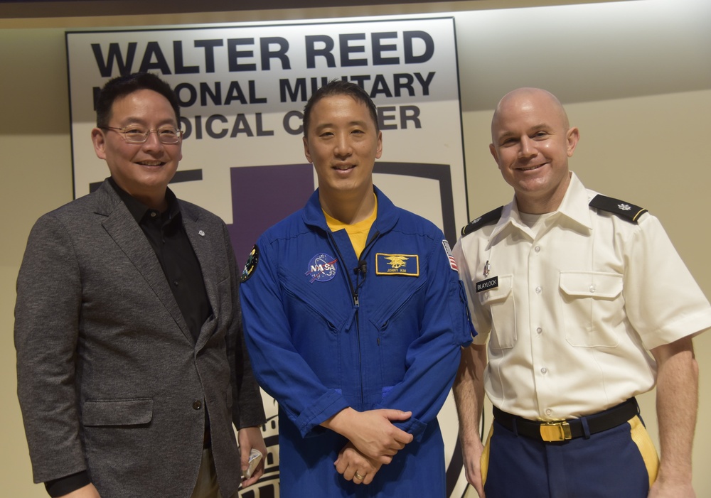 NASA Astronaut Shares His Inspirational Story With USU Students, WRNMMC Staff