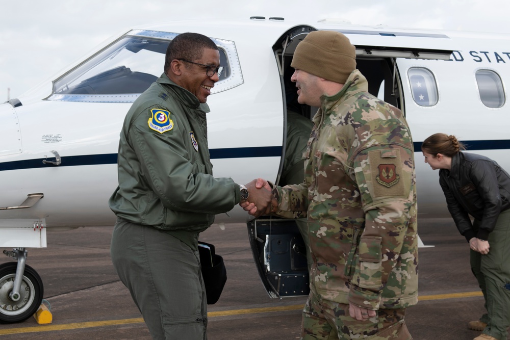 3rd AF Commander, dignitaries get closer look at BTF mission