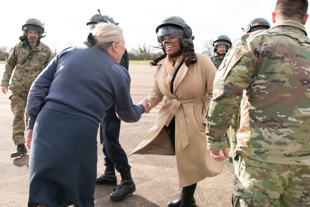 3rd AF Commander, dignitaries get closer look at BTF mission