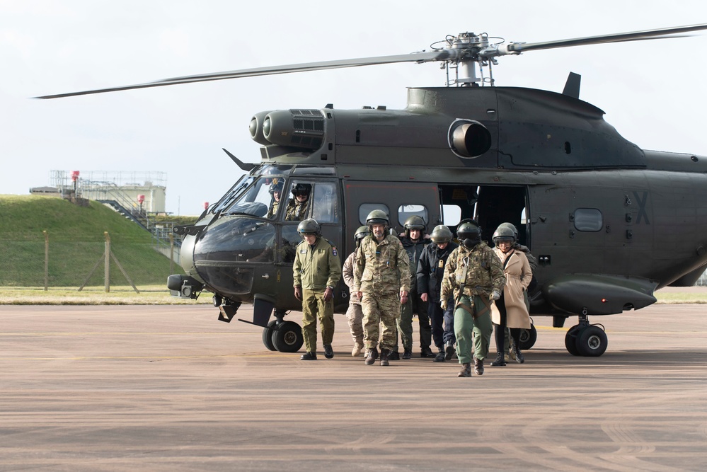 3rd AF Commander, dignitaries get closer look at BTF mission