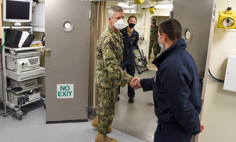 USS John P. Murtha (LPD 26) C3F and ESG 3 Ship Tour