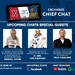 Gene Simmons, Kendall Coyne, Lt. Gen. Tom Stafford, Felix Cavaliere and Daphne Oz Join ‘Chief Chat’ in March