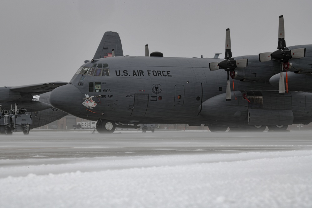 Ready to fly, snow or shine