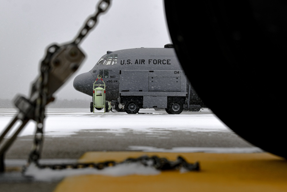 Ready to fly, snow or shine