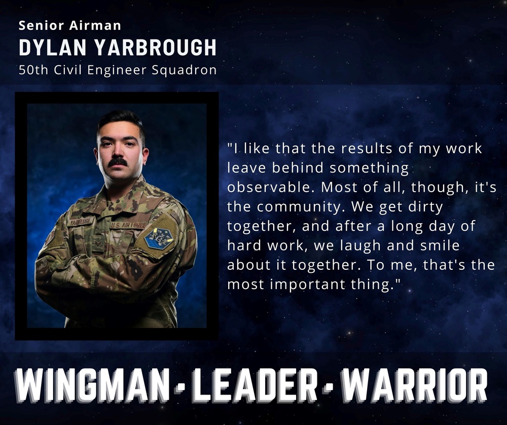Wingman, Leader, Warrior – Senior Airman Dylan Yarbrough