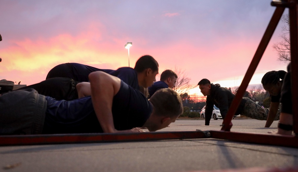 Recruiting Sub Station Lexington Pool Physical Training