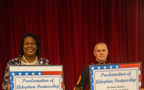 Adopt-A-School Ceremony