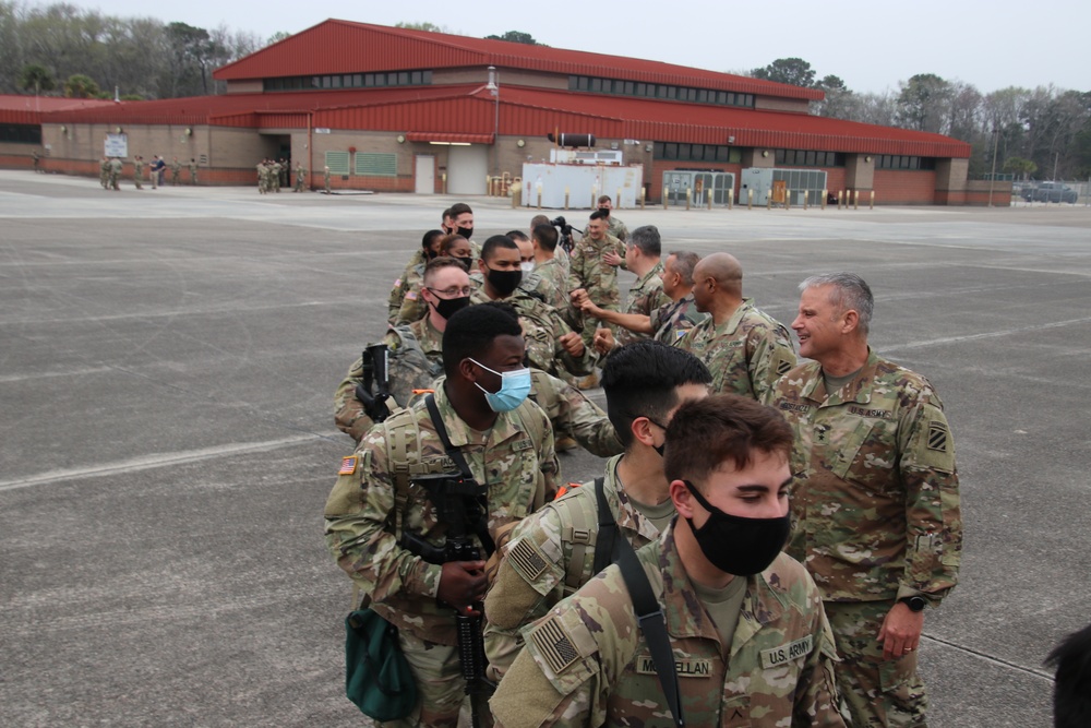 1st Armored Brigade Combat Team, 3rd Infantry Division deploys to Europe