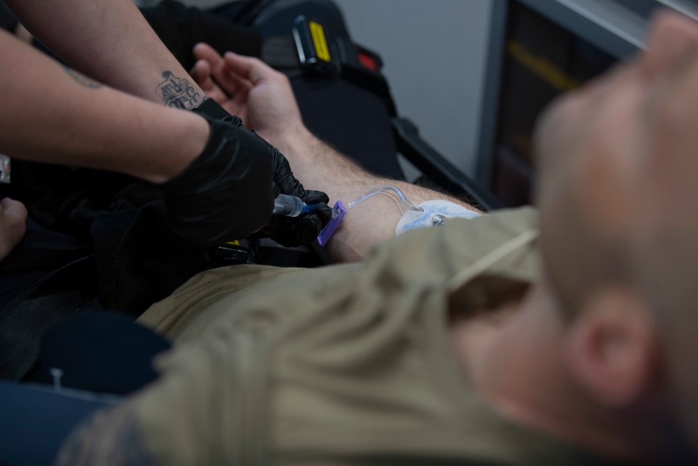 Airmen with the 1 SOMDG provide ambulatory care