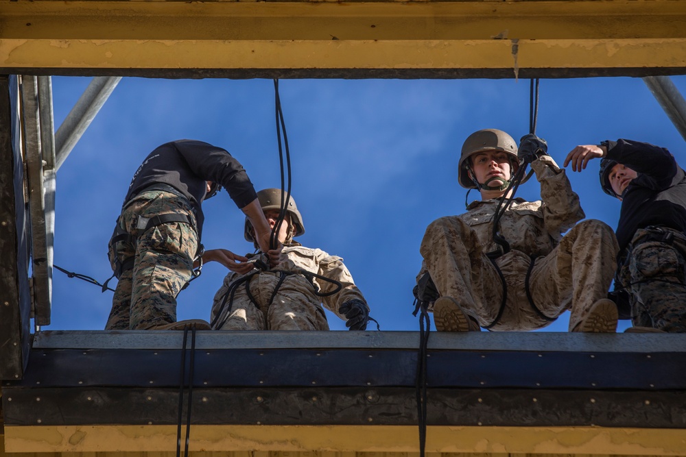 Bravo Company Rappel Tower