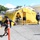Decontamination tent set up during FROT training