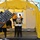 Decontamination tent set up during FROT training