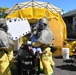 Sailors triage simulated contaminated patient