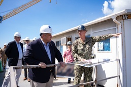Secretary of the Navy Carlos Del Toro visits Pearl Harbor Naval Shipyard