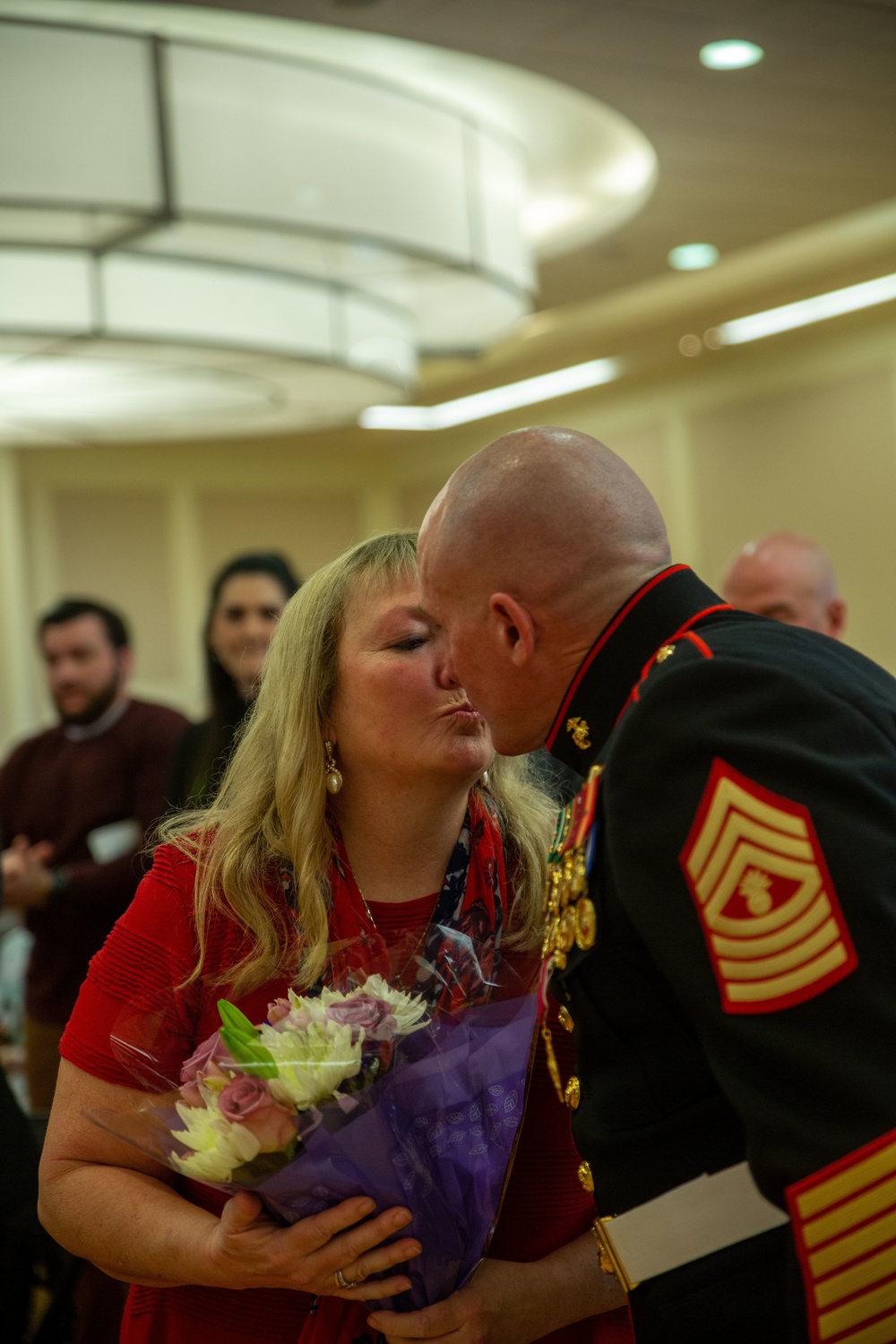 Master Gunnery Sgt. Brian Lahr's Retirement Ceremony