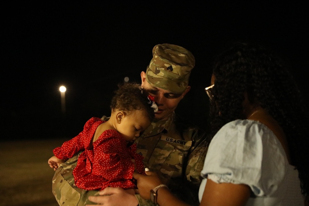 3rd Division Sustainment Brigade ADVON welcome home