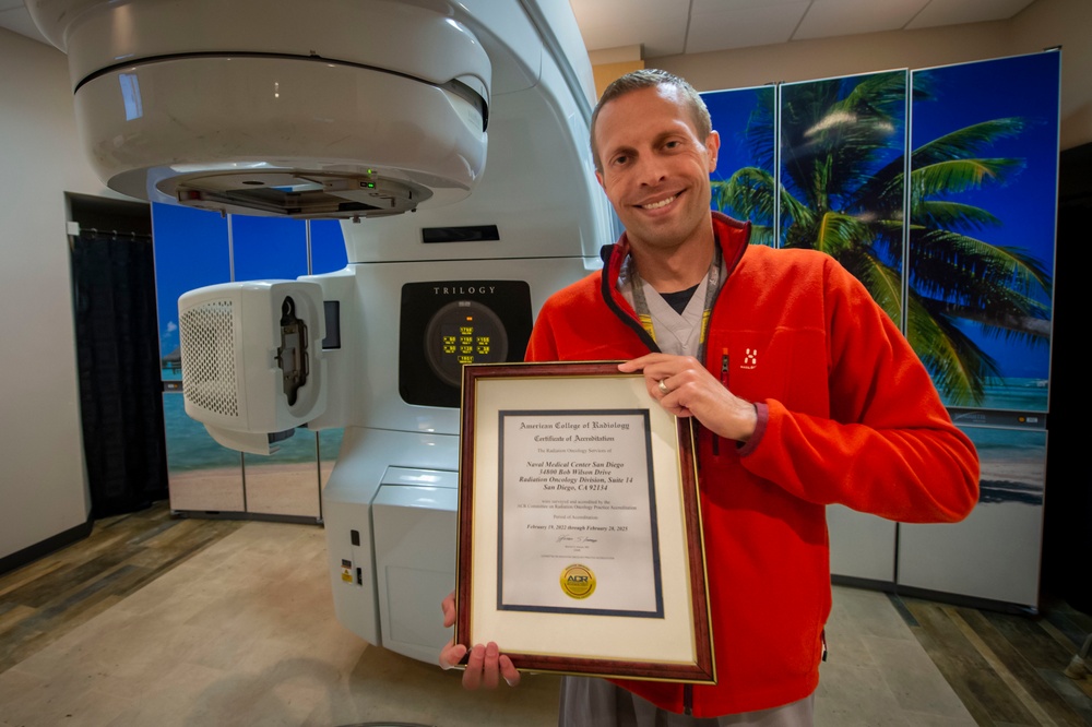 DVIDS Images NMRTC San Diego's Radiation Oncology Division Receives