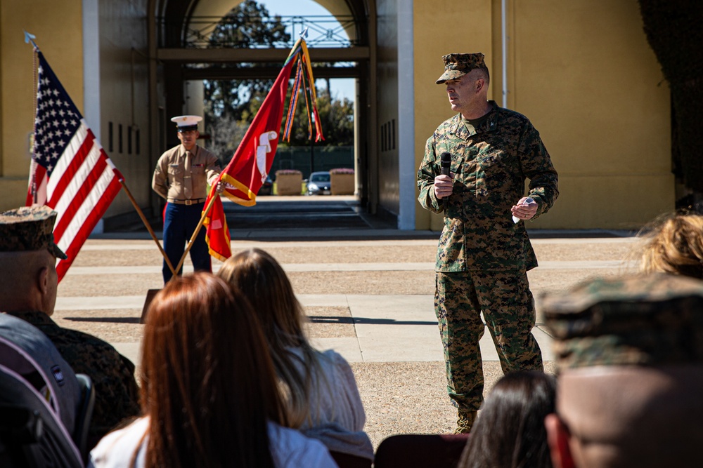 12th Marine Corps District Relief &amp; Appointment