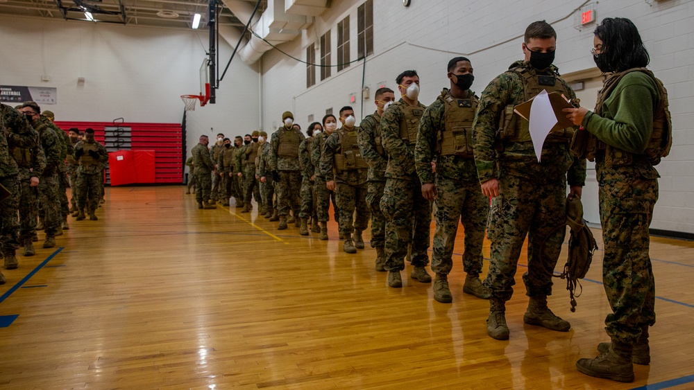 Security Battalion leads mass MCMAP class