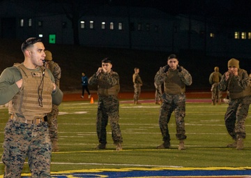 Security Battalion leads mass MCMAP class