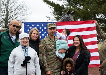SPC Washington Reenlistment Ceremony