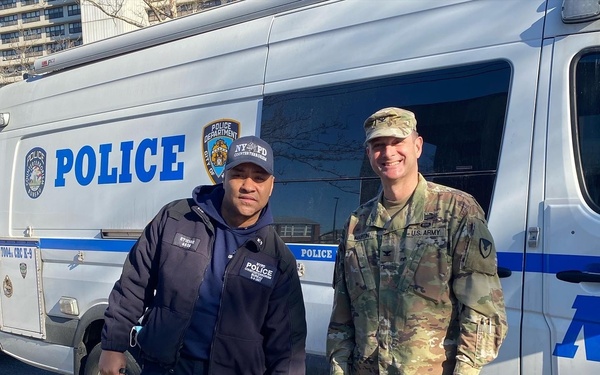 Fort Hamilton hosts training for NYPD Counterterrorism K-9 unit