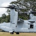 MV-22B Osprey lands at Tripler