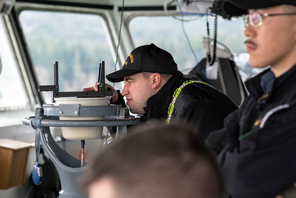 Pilotage in Seymour Narrows, British Columbia