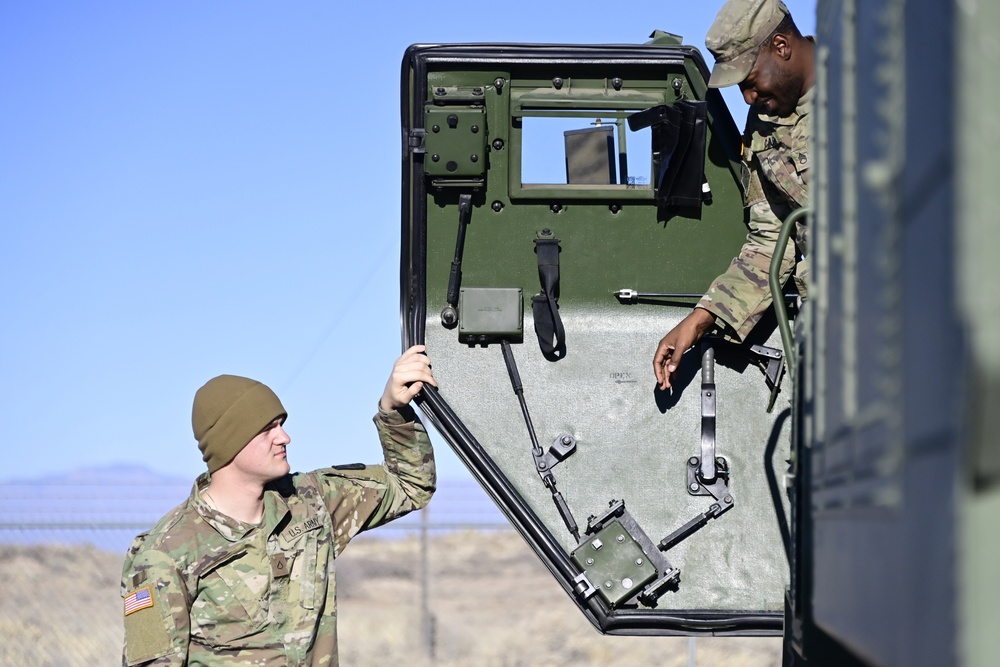 Soldiers conduct live fire of GMLRS rockets at White Sands Missile Range