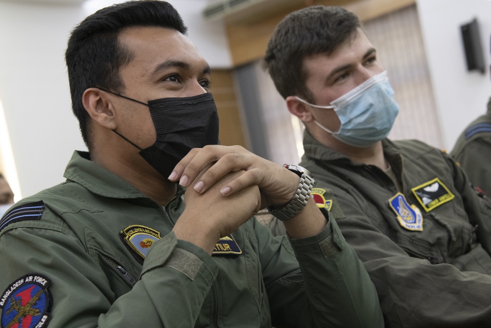 U.S., Bangladesh air forces exchange best practices during Exercise Cope South 2022