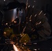 Chief Hull Maintenance Technician Teaches Welding Class