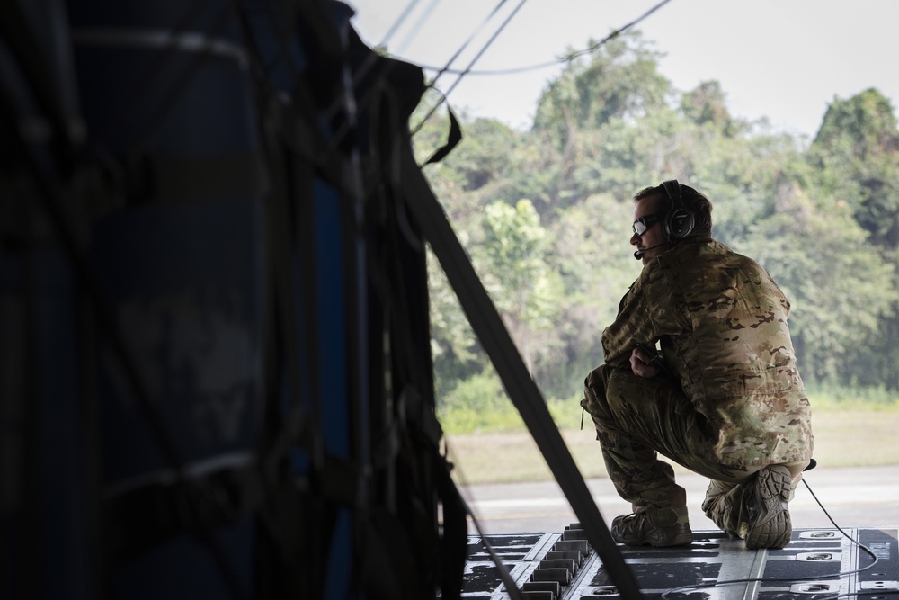 U.S., Bangladesh air forces perform air drops together during Exercise Cope South 2022