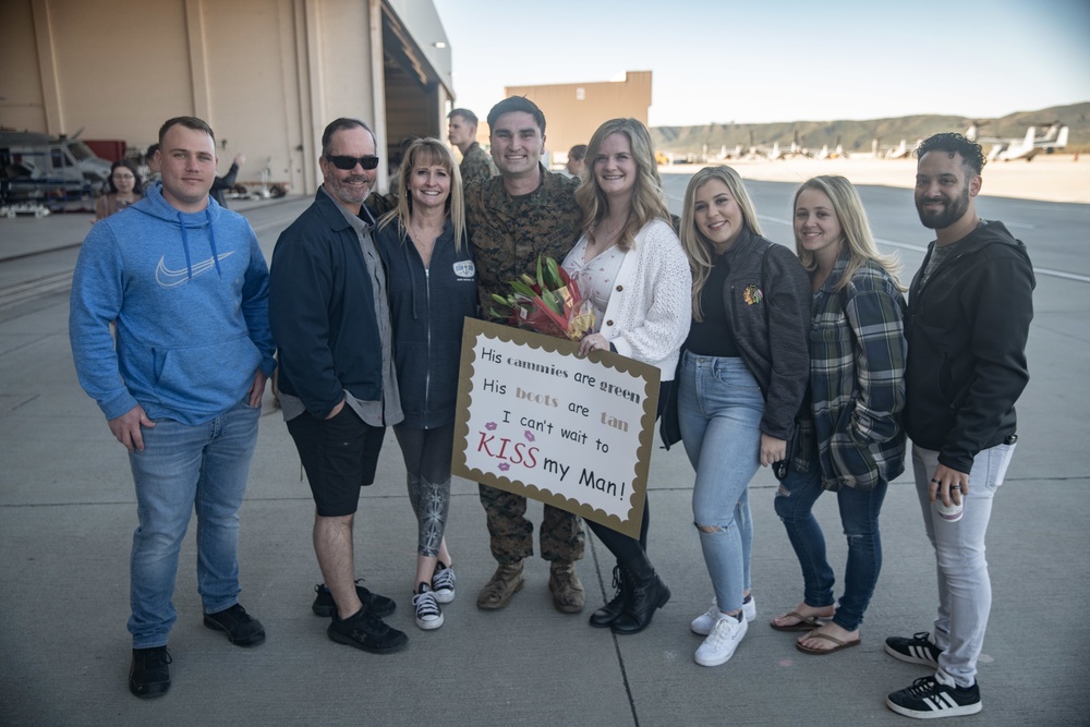 11th MEU Skid Det return from deployment