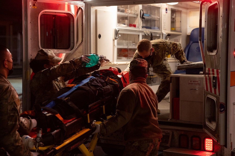 51st Fighter Wing conducts bilateral trauma response training