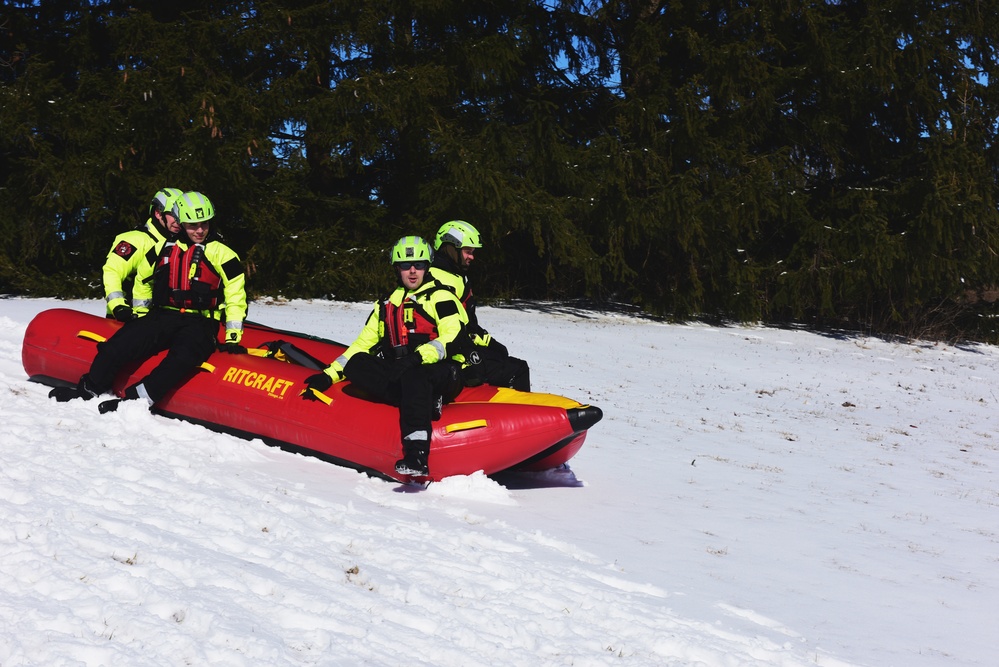 Firefighters Train with Community Partners